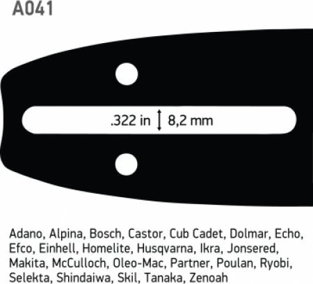 NAC Grandininio pjūklo pjovimo juosta Oregon 160SXEA041 16''; 40 cm; 3/8''; 56; 1,3 mm