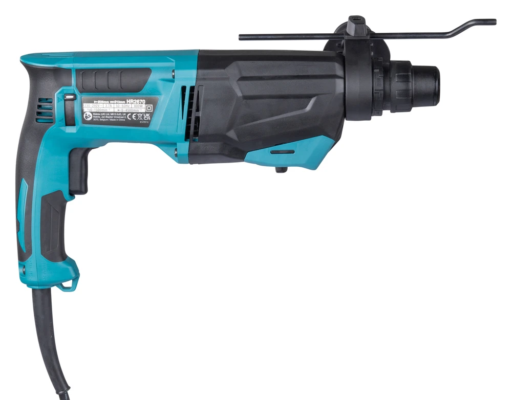 Makita Perforatorius, 800W, SDS-PLUS, 26 mm, 3,0 J (HR2670)