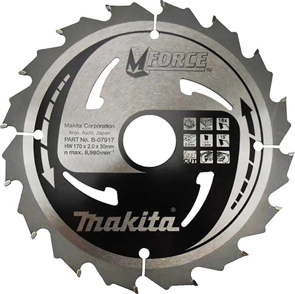 Makita PIŁA TARCZOWA 170x30/16x16z MFORCE B-31946