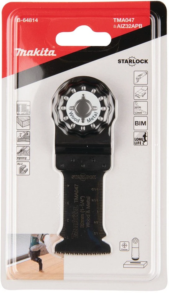 Makita B-64814 Įgilinamieji pjovimo diskai 32mm