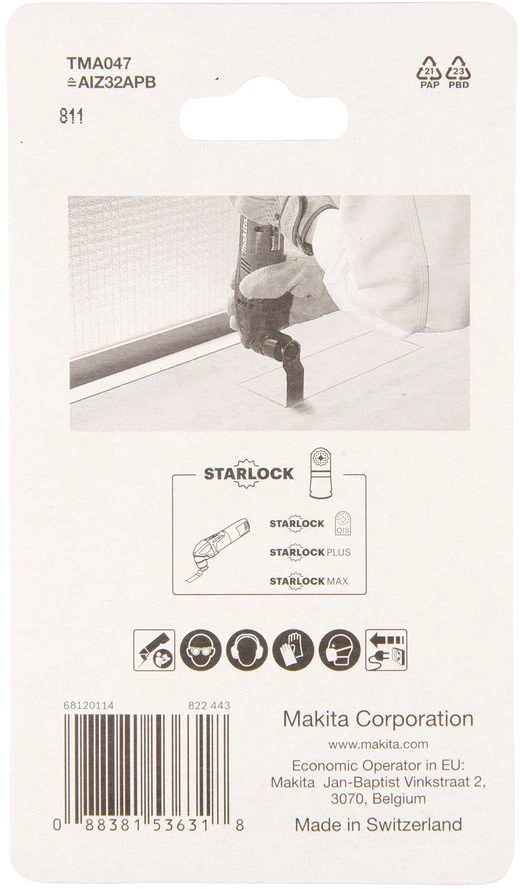 Makita B-64814 Įgilinamieji pjovimo diskai 32mm