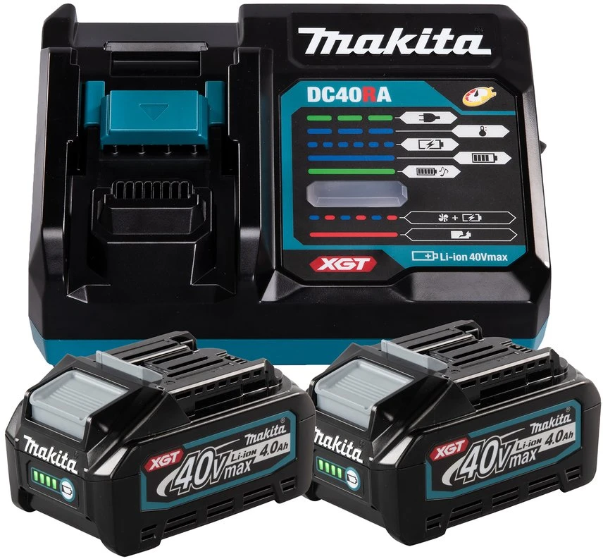 Makita Rinkinys STARTOWY XGT DC40RA/2XBL4040XXXXXXX