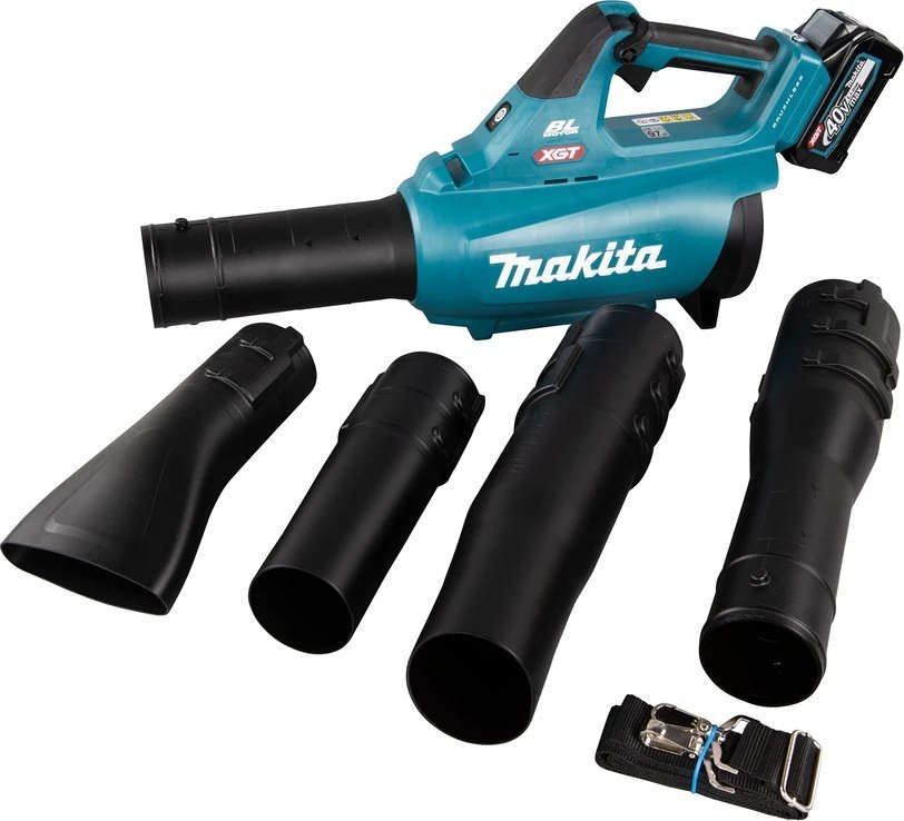Makita UB001GZ Cordless blower, 40Vmax XGT, BL-motor 16m³/min, 64m/s; 0-23000min-1, 3,1kg, be akumuliatoriaus ir kroviklio