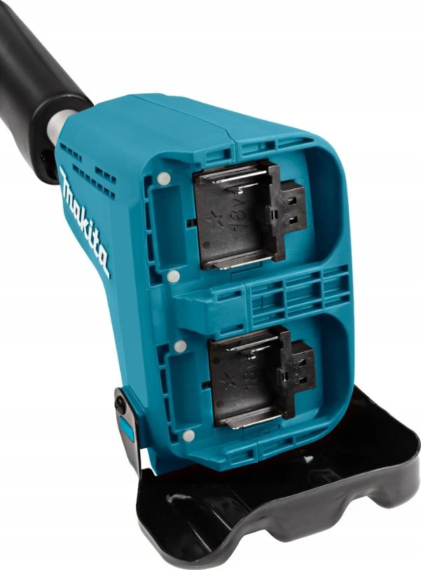Makita DUR368APT2 akumuliatorinė žolės žoliapjovė, 2 x 18 V ličio jonų, 350 mm, 2 x 5,0 Ah ličio jonų DC18RD, BL variklis AFT, ADT