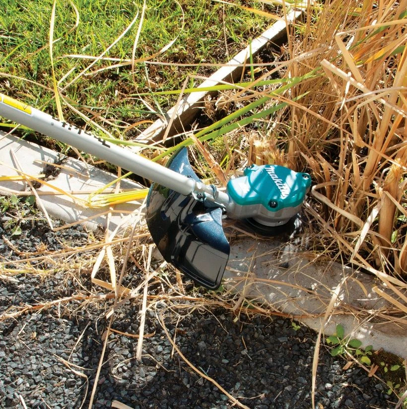 Makita DUR368APT2 akumuliatorinė žolės žoliapjovė, 2 x 18 V ličio jonų, 350 mm, 2 x 5,0 Ah ličio jonų DC18RD, BL variklis AFT, ADT