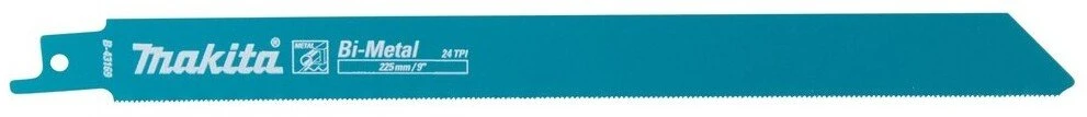 Grąžtas Makita Tiesinio pjūklo pjūkleliai BIM 225x0,9 (24tpi), 2Vnt B-43169-2
