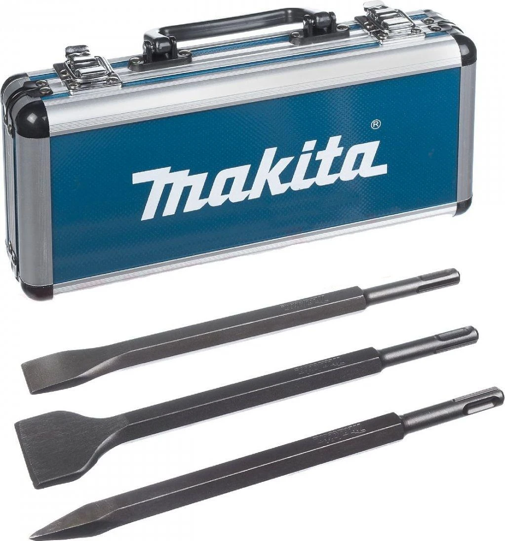 Grąžtas 3 dalių kaltų rinkinys Makita D-42357; SDS-plus