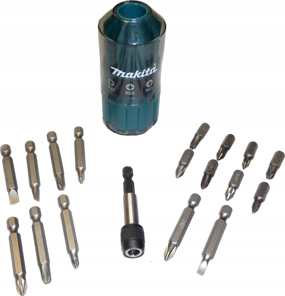 Makita Sukimo antgalių komplektas 18 vnt. B-28896