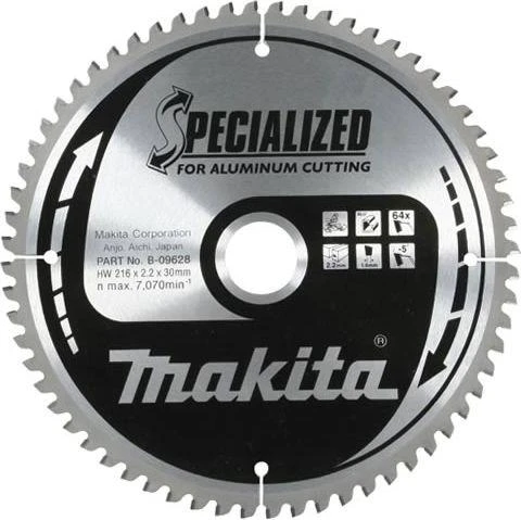 Pjovimo diskas aliuminiui MAKITA 260x30x2,4mm 80T -5°