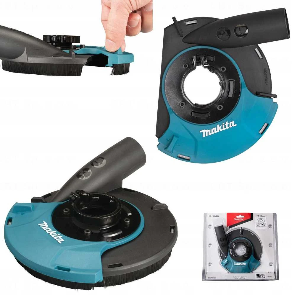 Makita Disko apsauga su nusiurbimo antgaliu 125 mm deimantiniais šlifavimo diskais 191W06-8