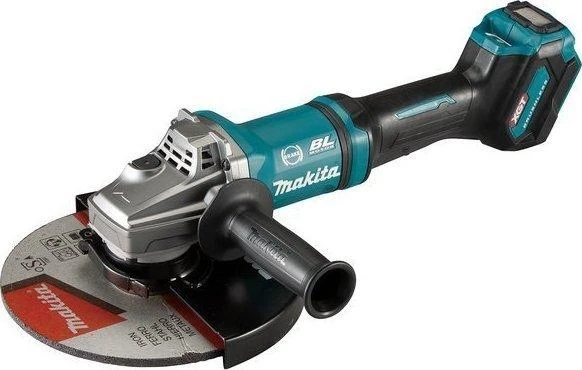 Makita GA038GZ Kampinis šlifuoklis XGT, 230MM, 6600RPM; bešepetėlinis variklis; elektrinis stabdys; AFT; XPT; AWS (be AWS lusto); "Z" versija - komplektuojamas be akumuliatoriaus ir kroviklio