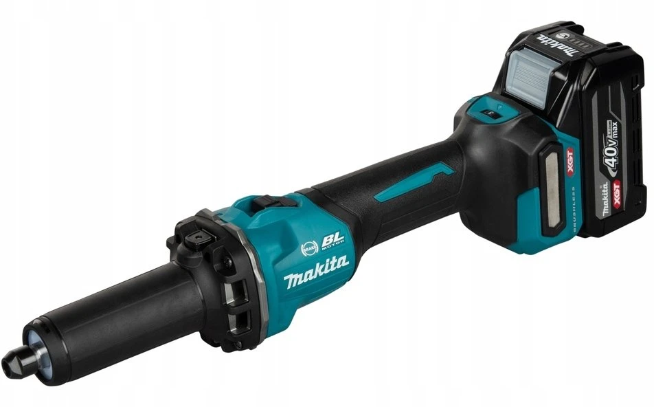 Makita GD001GZ Akumuliatorinis tiesinis šlifuoklis XGT, 40V, ø 6 mm 29 000 min-1, Be akumuliatorių ir kroviklio!