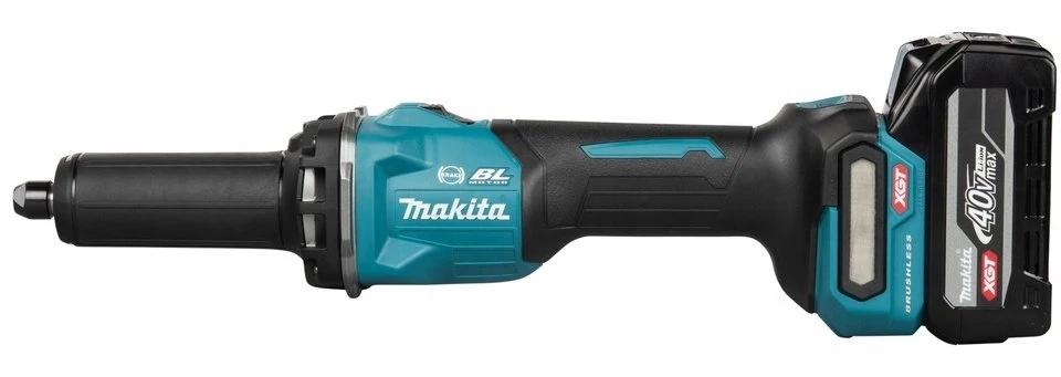 Makita GD001GZ Akumuliatorinis tiesinis šlifuoklis XGT, 40V, ø 6 mm 29 000 min-1, Be akumuliatorių ir kroviklio!