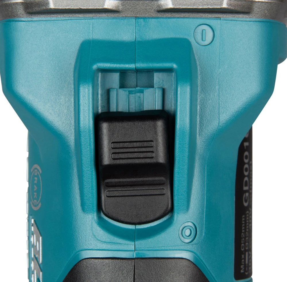 Makita GD001GZ Akumuliatorinis tiesinis šlifuoklis XGT, 40V, ø 6 mm 29 000 min-1, Be akumuliatorių ir kroviklio!