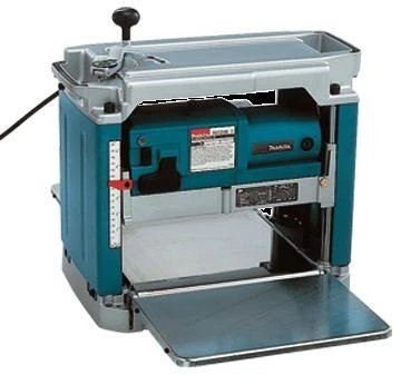 Makita 2012NBX Obliavimo staklės, 0-1,5/0-3,0mm, max 240x304mm, 8,5m/min, 1650 W su stovu