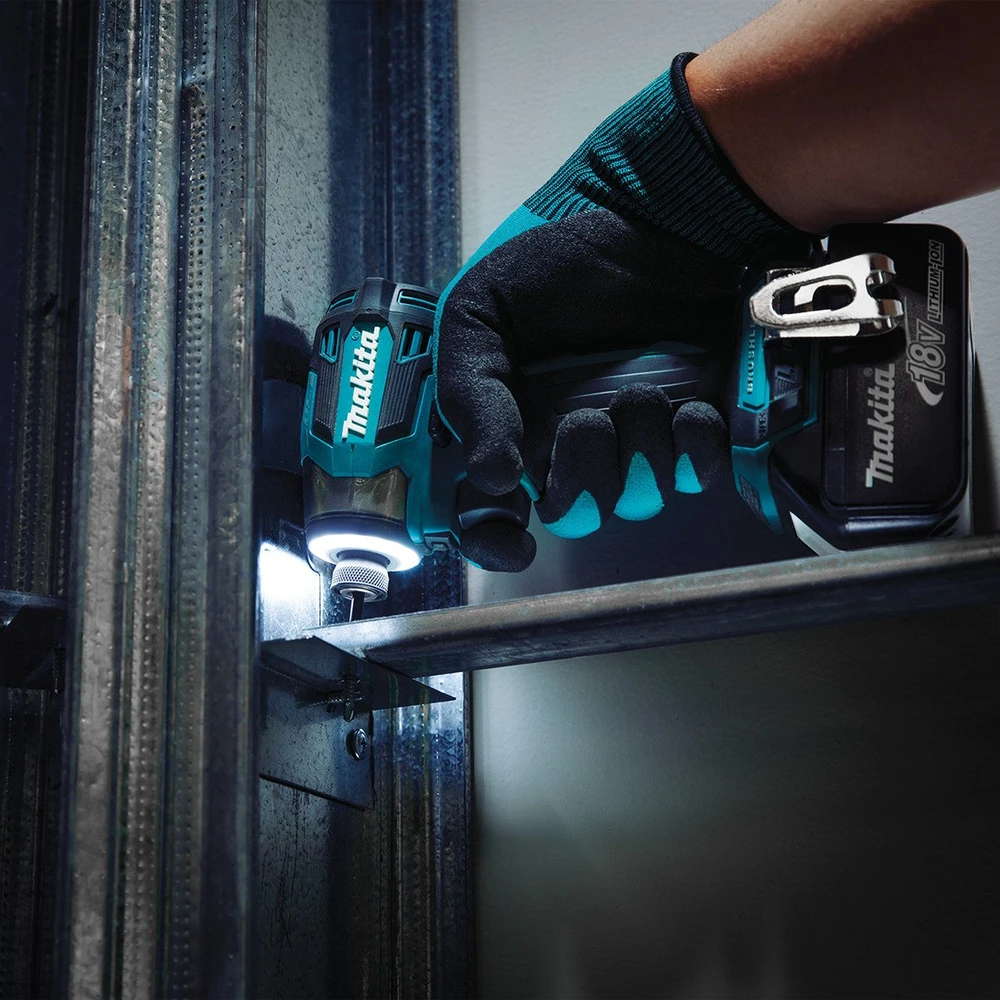 Makita DTD173Z Akumuliatorinis smūginis suktuvas, 18 V,Li-ion, 180 Nm, LED, Neturintis šepetėlių variklis, XPT, Be akumuliatorių ir kroviklio!