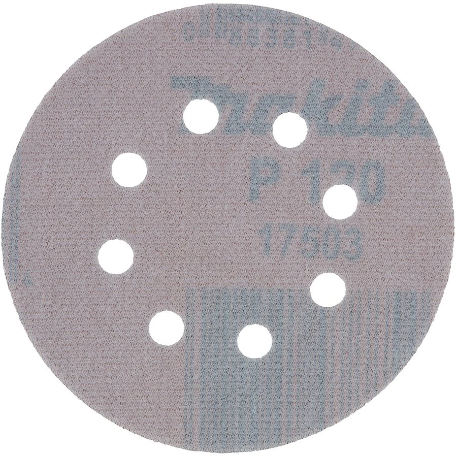 Makita šlifavimo popierius Kl 125mm K120(10)