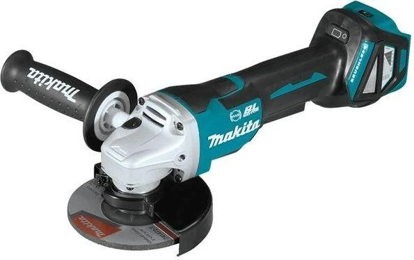 MAKITA KAMPACINIS ŠLIMUOTUVAS 18V 125mm BE BATERIJAŲ IR BE ŠEETIMO ĮKROVIMO MAKPAC DGA518ZJU
