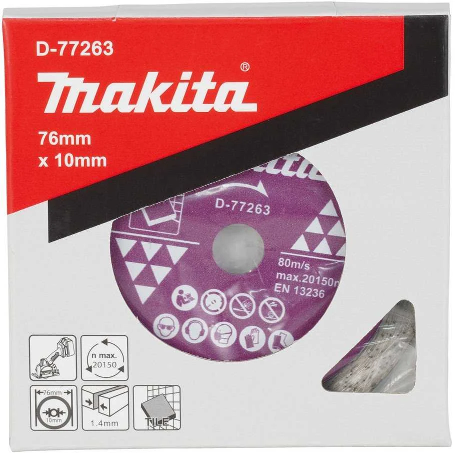 Makita Deimantinis diskas plytelėms D-77263