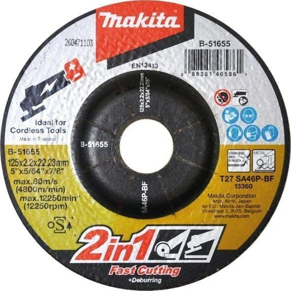 Importuota iš „Makita“ Vokietijos B-51655