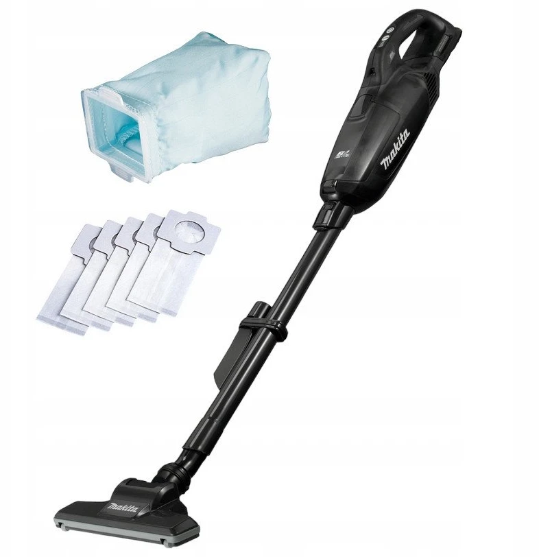 Belaidis vertikalus dulkių siurblys Makita DCL285FZB 18 V, LXT, be akum. ir įkrov.