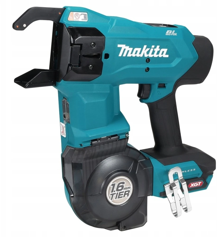 Akumuliatorinė armatūros strypų rišimo mašina 40V max XGT Makita [TR001GD203] 2x2,5Ah