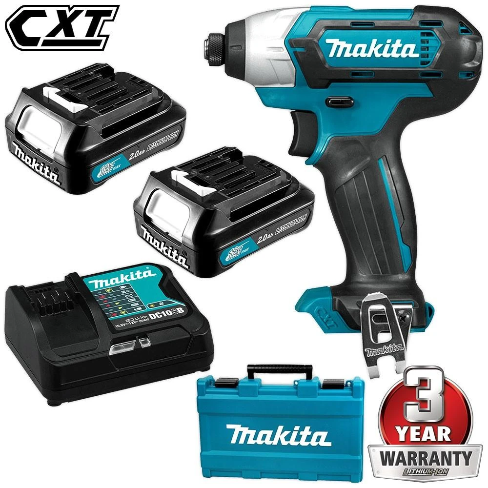 Makita TD110DSAE suktuvas su priedų komplektu
