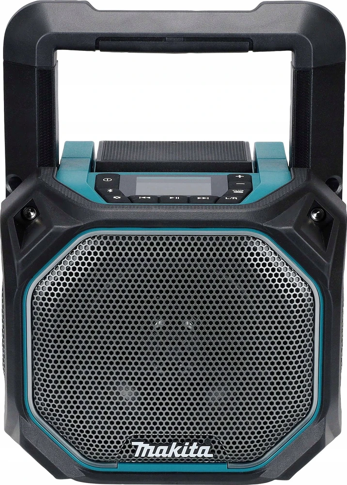 Makita MR014GZ Akumuliatorinis darbinis grotuvas Bluetooth 14.4V-40V/AC, LCD, Integruotas mikrofono stiprintuvas