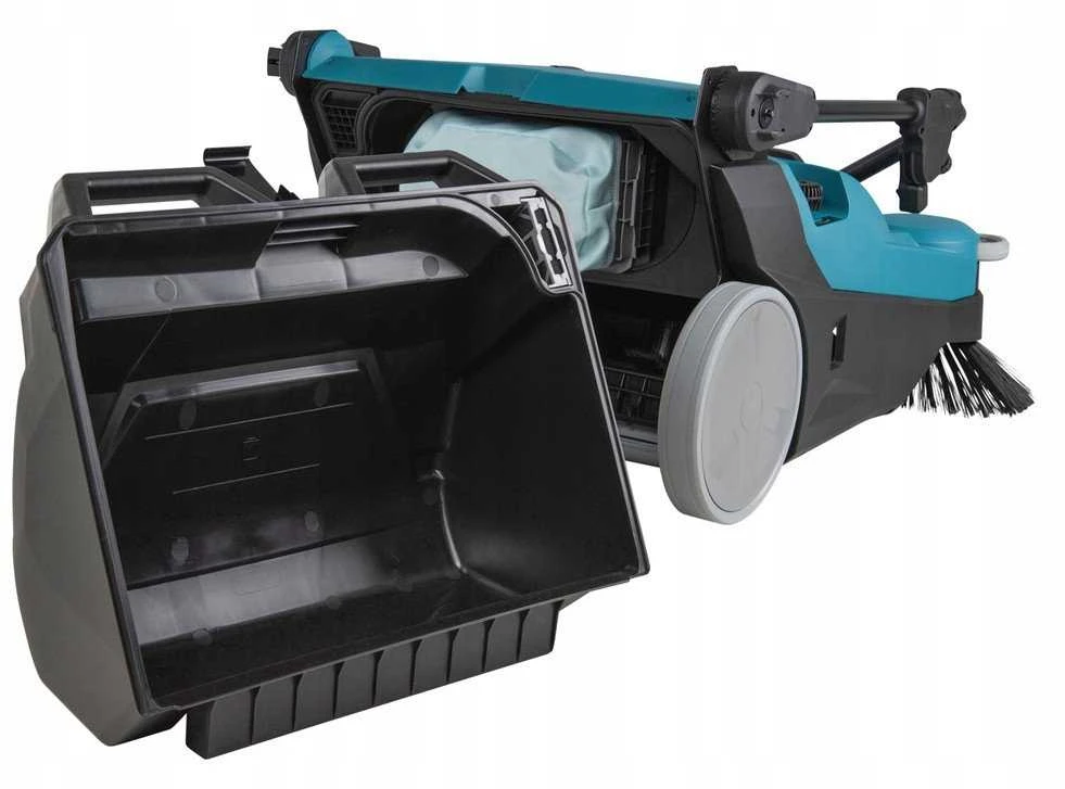 Makita VS001GZ Akumuliatorinė XGT ® šlavimo mašina su siurbimo funkcija, 24 litrų talpos, HEPA klasės akumuliatorinė šlavimo mašina su siurbimo funkcija.