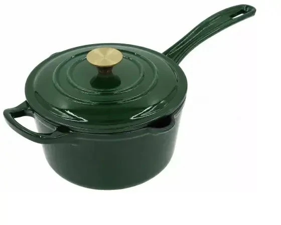 Asi Collection Maku Puodas żeliwny do sosów su dangteliu 1 7L / 18cm žalia (24304019)