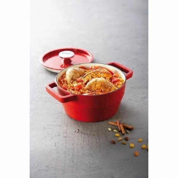 Puodas su dangčiu Pyrex Slow Cook Ketaus keptuvė