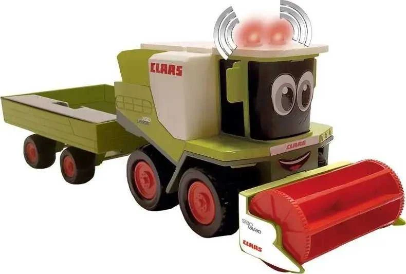 Malik Kombajn „Claas“ kombainas su laimingų žmonių priekaba