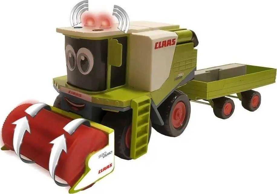 Malik Kombajn „Claas“ kombainas su laimingų žmonių priekaba