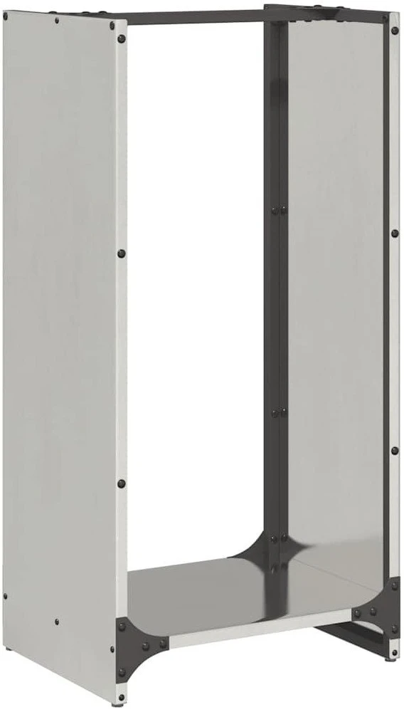 Stovas malkoms, 40x30x80 cm, nerūdijantis plienas