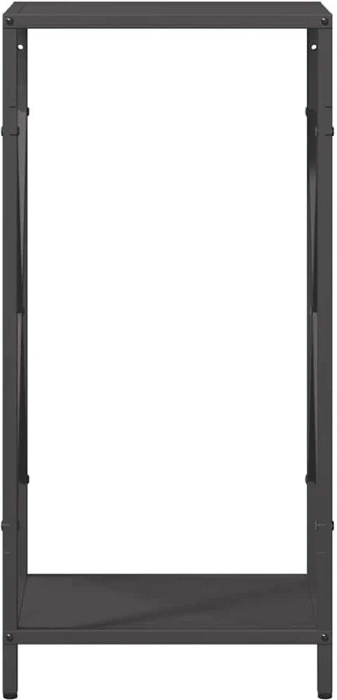 Malkų lentyna Juoda 34x25x70 cm Šaltai valcuotas plienas