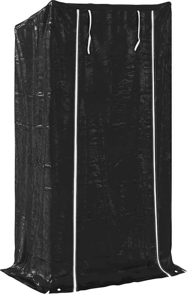 Stovas malkoms su apdangalu nuo lietaus, 100x40x200cm