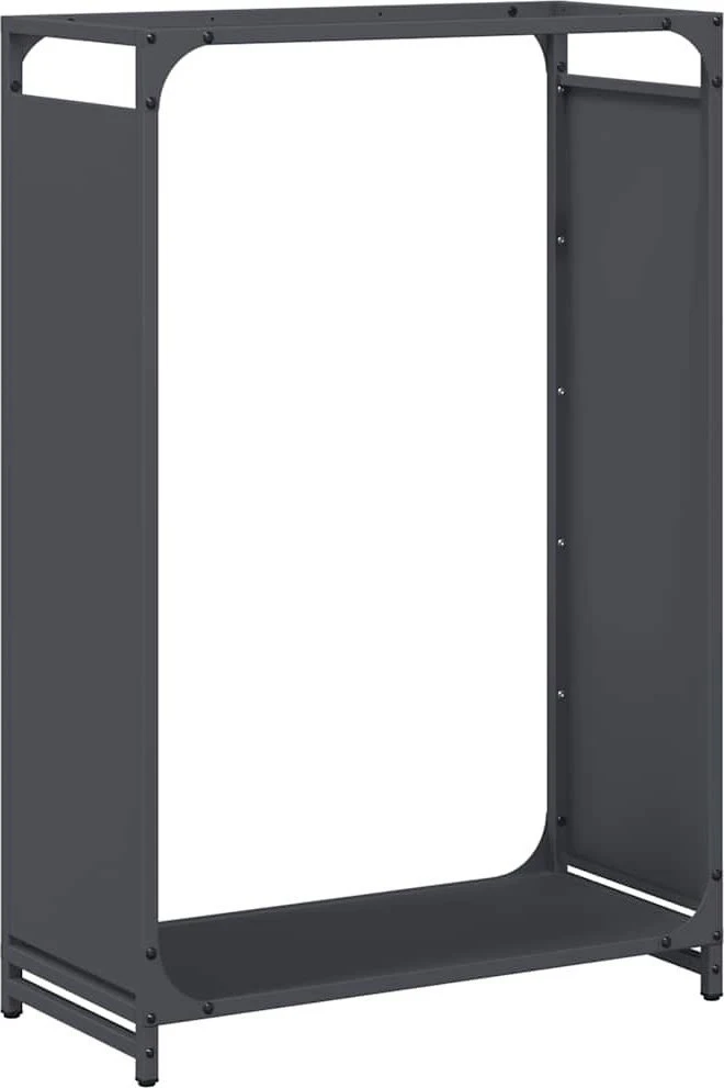 Malkų lentyna, antracito spalvos, 60x28x90 cm, šaltai valcuotas plienas
