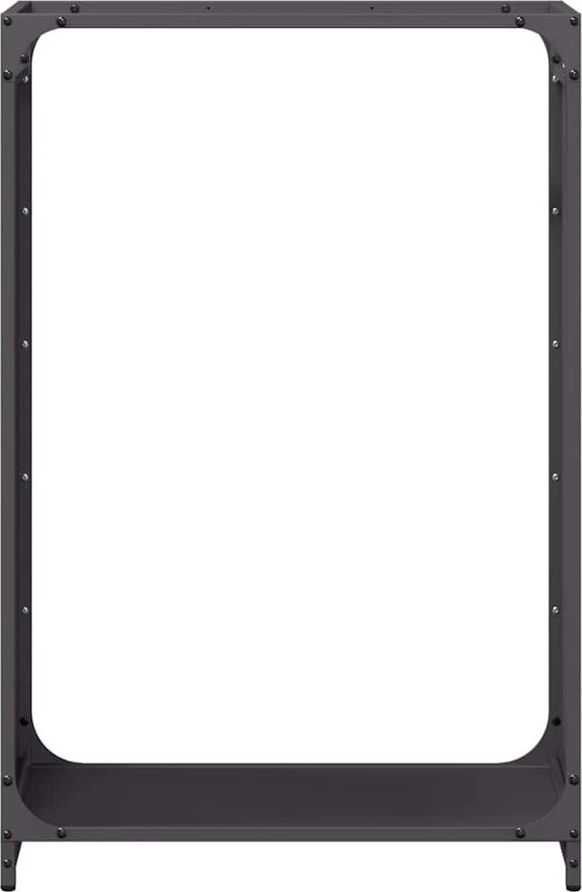 Malkų lentyna, juoda, 60x28x90 cm, šaltai valcuotas plienas