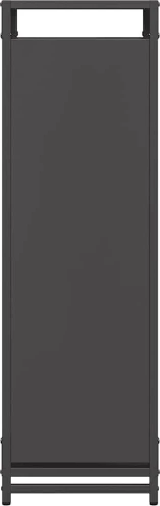 Malkų lentyna, juoda, 60x28x90 cm, šaltai valcuotas plienas