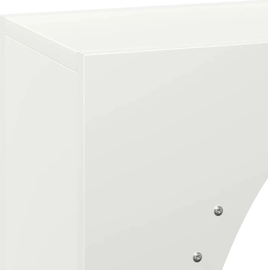 Stovas malkoms, balta, 50x23x100 cm, šaltai valcuotas plienas