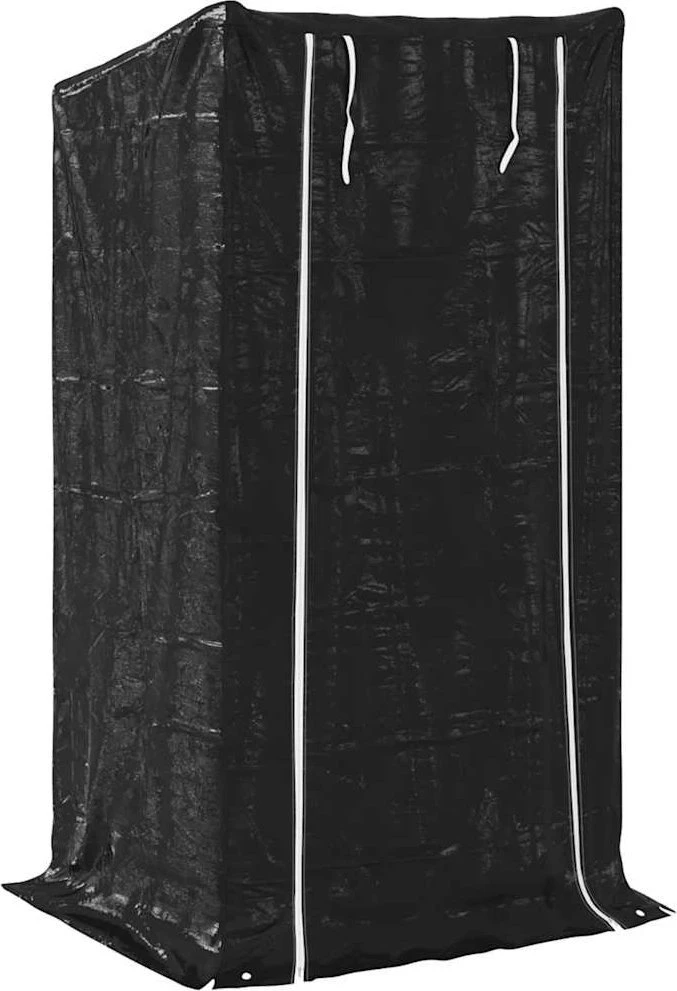 Stovas malkoms su apdangalu nuo lietaus, 100x80x200cm