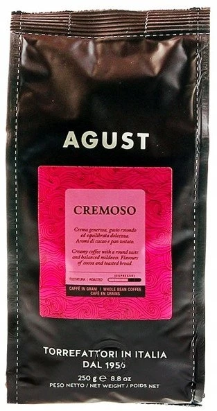 Agust Cremoso malta kava 250 g