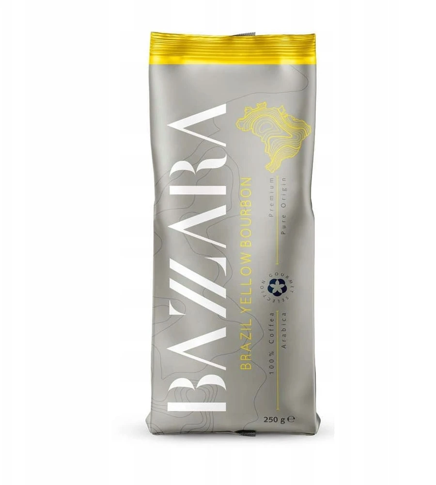 Malta kava Bazzara Brazil Geltona Bourbon 250 g