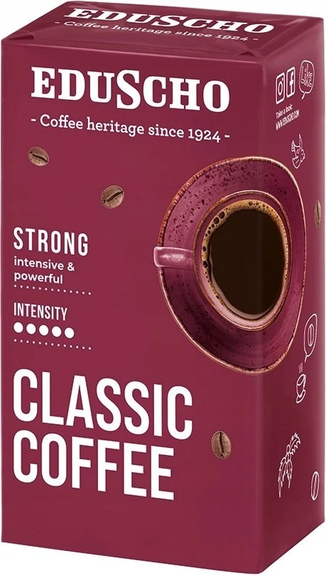 Malta kava Eduscho Klasikinė kava stipri 500g