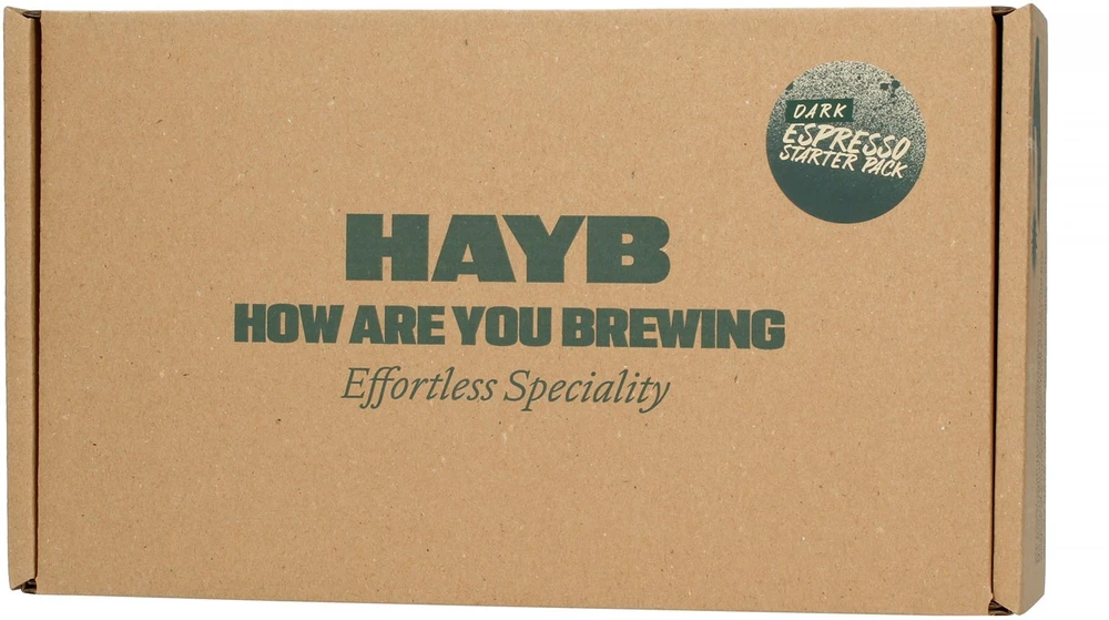 Kawa ziarnista HAYB DARK Espresso Starter Pack 4x250g