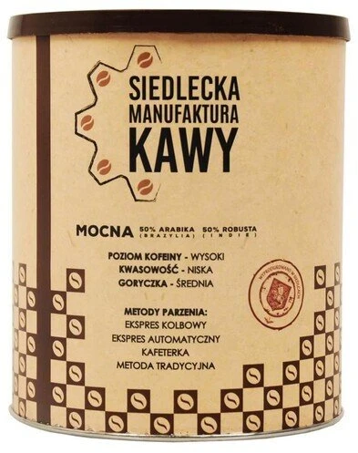 Malta kava Siedlecka Manufaktura Kawy stiprus mišinys 250 g