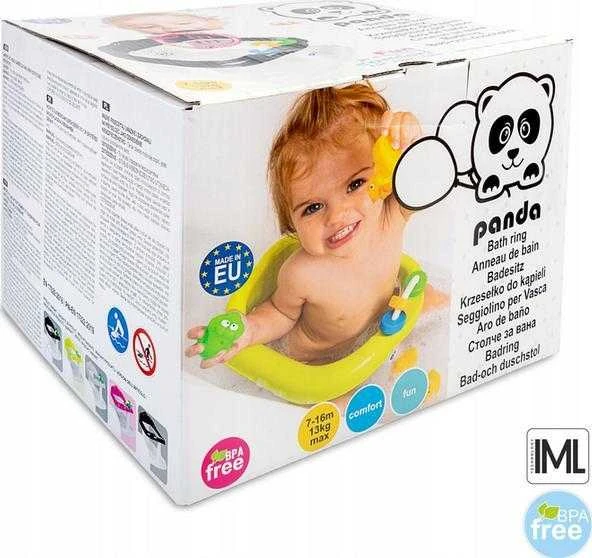 Maltex baby, sėdynė balta su pilku žiedu, 6204_90