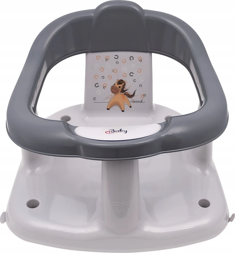 Maltex sėdynė maudinėms Pony MINIMAL pilka 6300_91