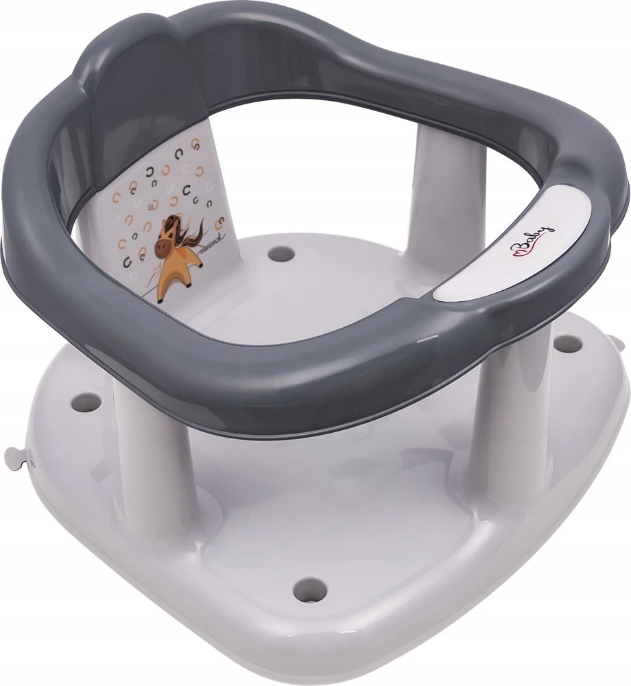 Maltex sėdynė maudinėms Pony MINIMAL pilka 6300_91