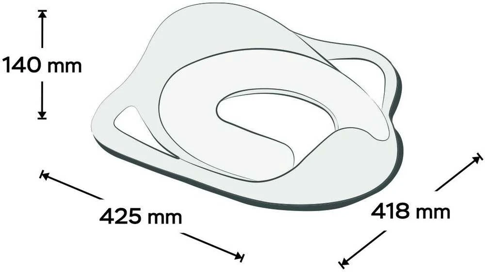 Maltex paminkštinta klozeto sėdynė Minimal mėlyna mėlynos gumytės 6130_35